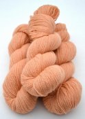 6/2-2101 Apricot on white wool