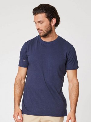 Hampa-Tshirt "Marinblå"