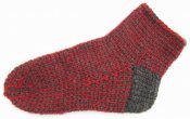 1251 Socks in Tunisian crochet in the round
