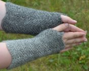 1293 Crochet open gloves