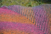 13127 Shadow knitted shawl