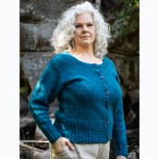 1617 Cardigan in 2-ply
