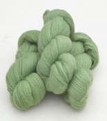 6/2-3121 Light Green on white wool (90 gr)