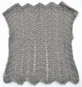 2240 Top crochet with ripple pattern
