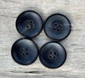 Button horn - round 23 mm