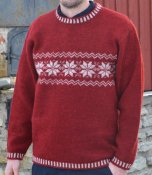 3046 - Sweater with star pattern