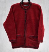 3117 - Filtad kofta med knappar