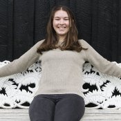 5005 - Linen sweater plain