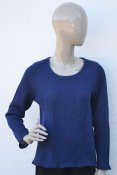 5044 - Linen sweater in elastic knitting