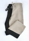 5503 - Linen trousers with front zip