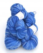 708 -  8/2 yarn, blue and white (240 g)