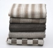 Linen terry bath towel 80x150 cm