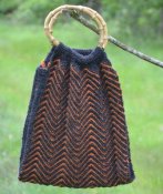 1709 Bag in shadow and ripple patterns