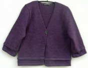 3137 - Cardigan short with one button