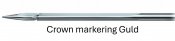 Filtnål Crown