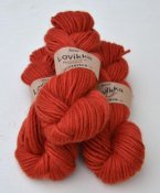 Lovikka-2111 Brick on white wool
