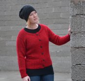 1614 Cardigan in 3-ply