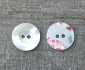 Button 'Seashell' - off white