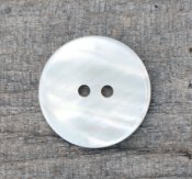 Button 'Seashell' - white
