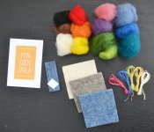 Felting kit "My Own Picture"