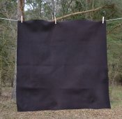 Felted square brown