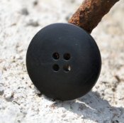 Plastic button - round 25 mm