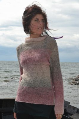 1541 Sweater with polo neck