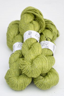 Linen yarn "Linea" - 434 Lime