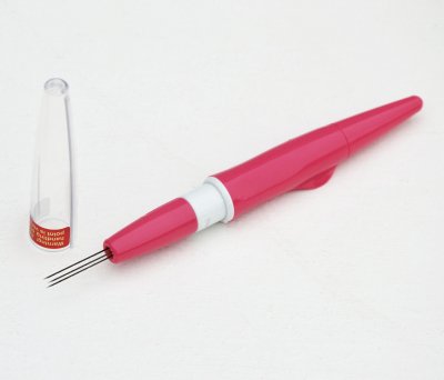 Clover needle felting handle