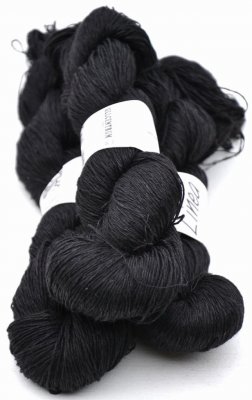 Linen yarn "Linea" - 522 Black