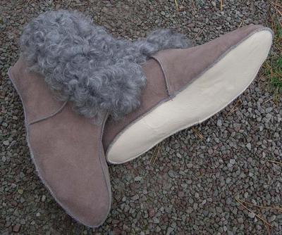 Sheepskin slippers size 36-48