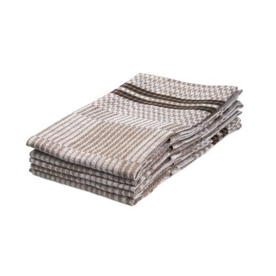 Handduk Domino Brun/Vit 1-pack