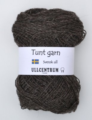 'Tunt garn' 0110 Brown fine wool