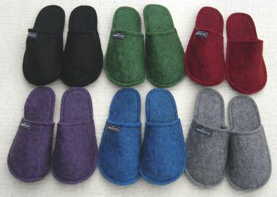 Felted Wool Slippers size 35-46