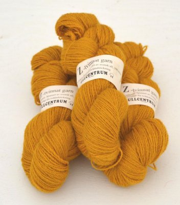 Z-2131 Lion yellow on white wool (80g)